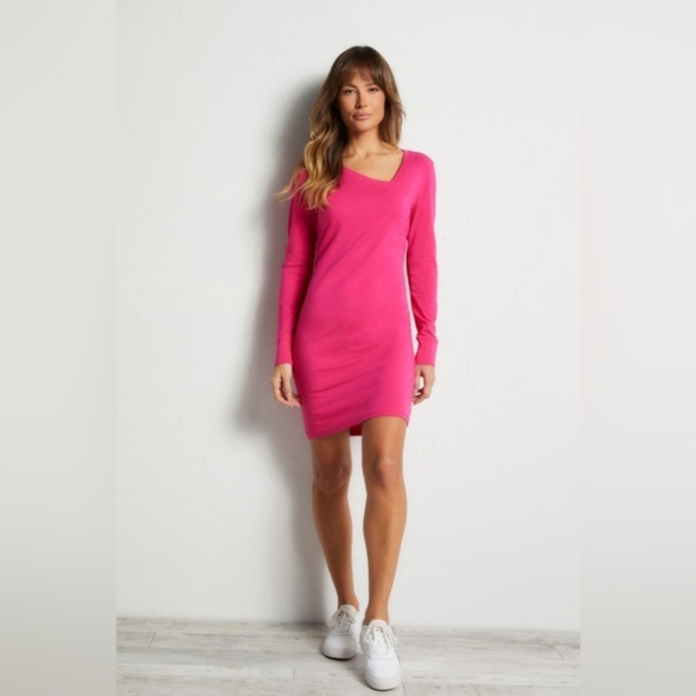 Anatomie Hattie Dress Fuschia